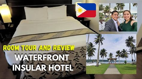 WATERFRONT INSULAR HOTEL DELUXE PREMIUM ROOM ROOM TOUR And REVIEW