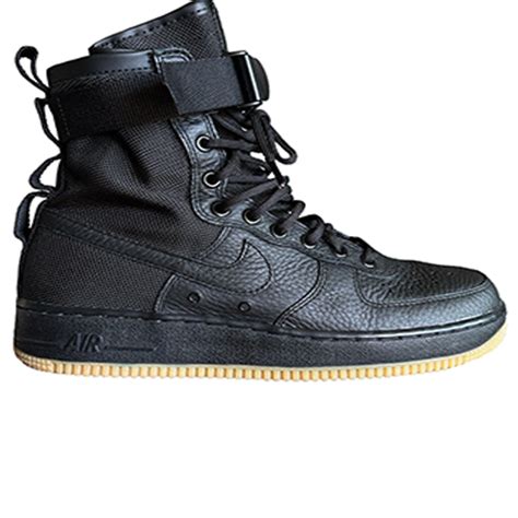 Nike Sf Air Force Black Gum For Sale Authenticity Guarantee