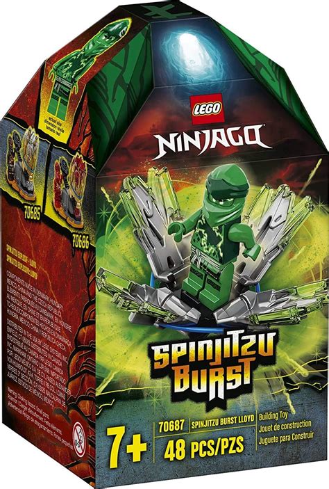 Lego Ninjago 70687 Spinjitzu Burst Lloyds Spinner grün 48 Teile