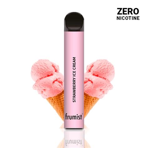 Frumist Zero Helado De Fresa Caja De Pods Vaper Desechables