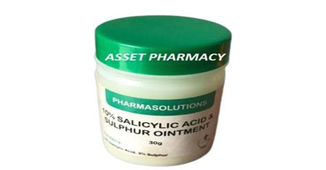 Salicylic Acid Sulphur Ointment G Asset Pharmacy