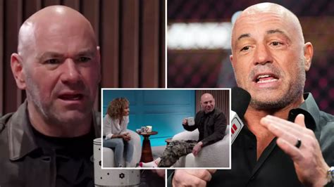 Ufc Boss Dana Whites X Rated Reaction After Presenter Mistakes Him For Joe Rogan During