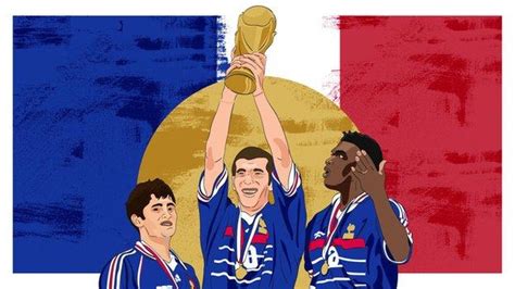 Zinedine Zidane Face Of Multi Cultural France And Star Of Les Bleus