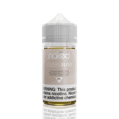 Líquido Naked 100 Tobacco Cuban Blend Vapor Gringo