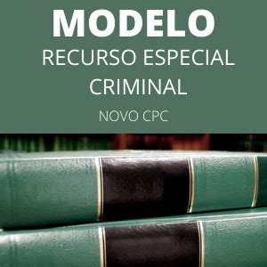 Modelo Recurso Especial Criminal Roubo Doutrina