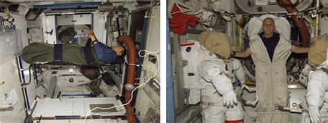 Space Shuttle Sleeping Bag Shown On Iss Demo Photo Usually Not Used