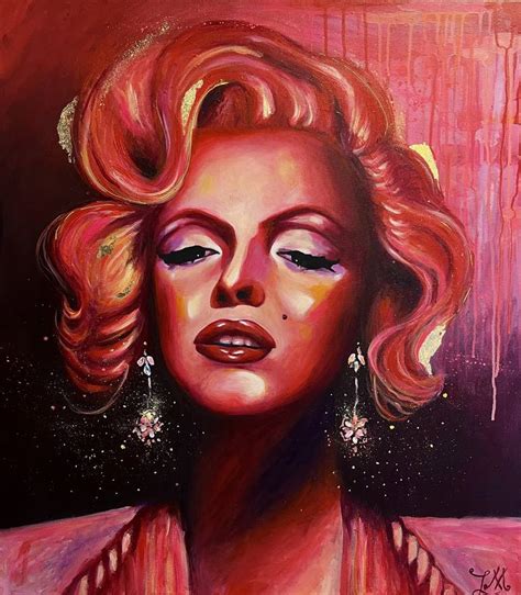 Marilyn Monroe Painting By Lucia Mesina Saatchi Art