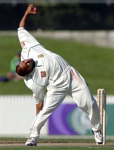 Paul Adams Delivers The Ball Espncricinfo