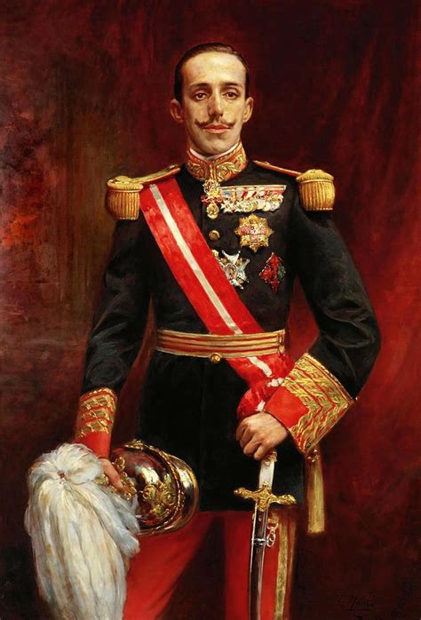 Tomas Martin Y Rebello Alfonso XIII Of Spain 1915 Oleo Sobre