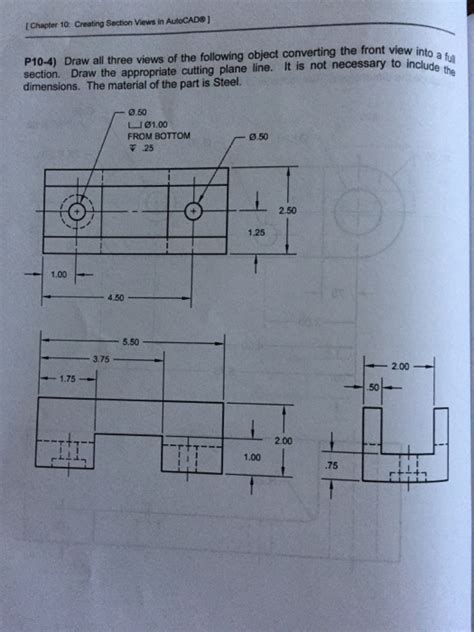 Solved Chapter 10 Creating Section Views In Autocad®