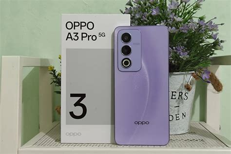 Impresi Awal Menggenggam Oppo A3 Pro 5G HP Tahan Banting Dengan Desain