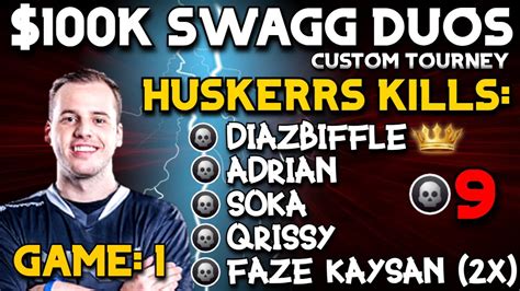 NEW WARZONE 2 0 Huskerrs Kills DiazBiffle 100K SWAGG DUOS Custom