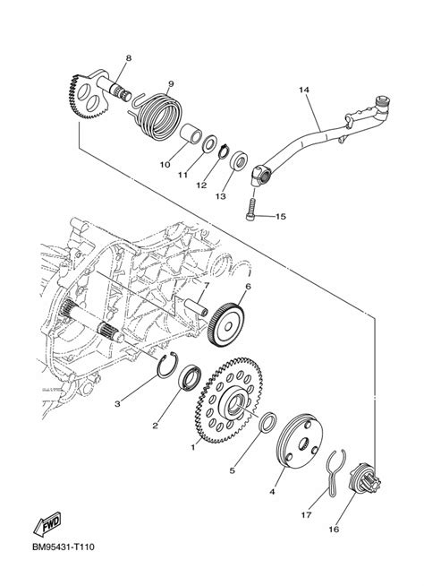 Moto Th Yamaha Qbix Parts Starter