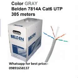 Belden Cat 6 Cable Latest Price Dealers Retailers In India