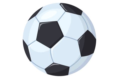 Soccer Ball Cartoon Icon. Football Match Graphic by smartstartstocker ...