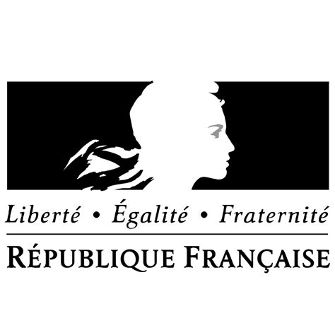 Republique Francaise Logo Black and White – Brands Logos