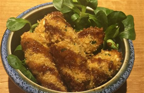 Lyon Gastronomie La Recette Du Chef Croquetas Japonaises De Tofu Frit