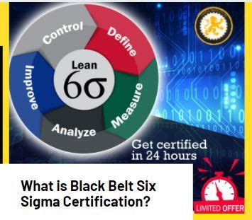 What is Black Belt Six Sigma Certification? - Amile Institute USA