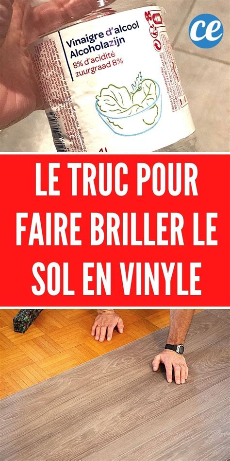 Vinaigre Blanc Le Produit Miracle Pour Faire Briller Les Sols En