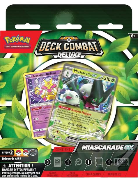 Fr Pok Mon Deck Combat Deluxe Miascarade Ex