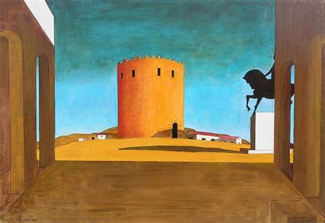 Reproductions De Peintures La Torre Rossa De Giorgio De Chirico