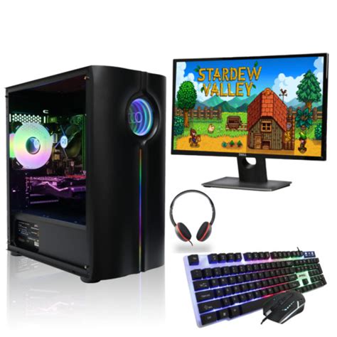 Refurbished Gaming PC Computer Bundle Intel Core I5 8GB DDR3 1TB HDD