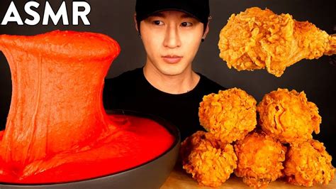 Asmr Hot Cheetos Stretchy Cheese And Kfc Fried Chicken Mukbang No