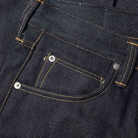 Edwin ED 55 Regular Tapered Jean Unwashed 63 Rainbow Selvedge END