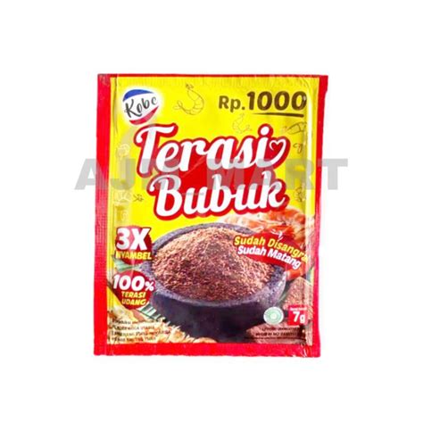 Jual KOBE Terasi Bubuk 7gr Udang Shopee Indonesia