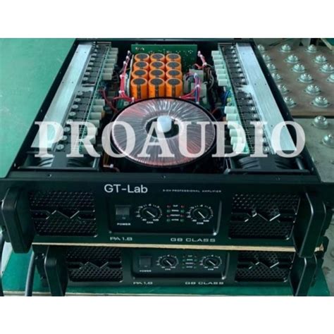 Jual Power Amplifier GT Lab PA 1 8 PA1 8 2 Channel Original Garansi 1