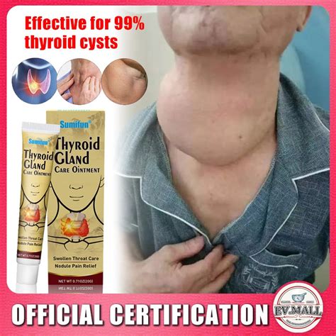 Thyroid Gland Care Ointment Thyroiditis Pain Relief Treatment