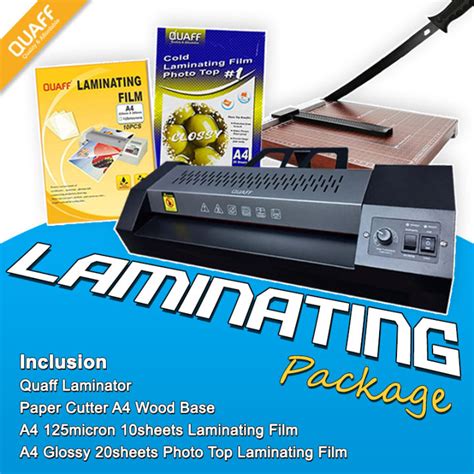 FMP PROMO QUAFF LAMINATING PACKAGE Hot Cold Lamination Lazada PH