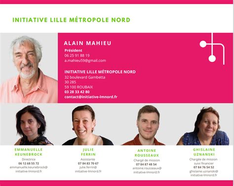 Notre Quipe Initiative Lille M Tropole Nord Membre D Initiative