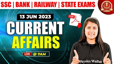 Current Affairs Today June Current Affairs Daily Current