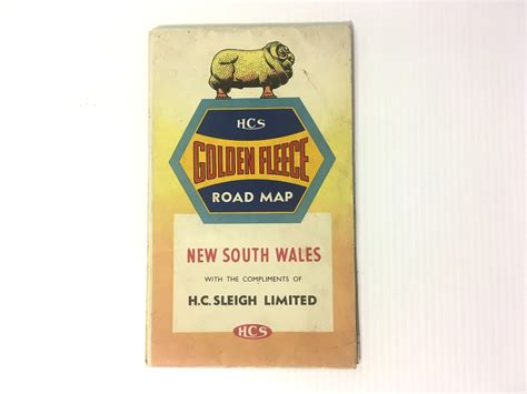 Golden Fleece Road Map New South Wales Golden Fleece