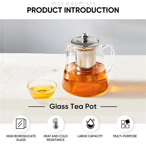 Microcrystalline Glass Kettle Transparent Glass Kettle Teapot Wholesale