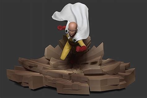 One Punch Man Saitama 3d Model 3d Printable Cgtrader