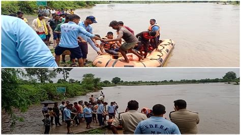 Sehore Weather Update : ब्रिज निर्माण कार्य में लगे 20 मजदूर पानी में ...