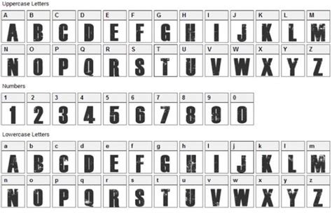 The Walking Dead Font Free Download - Font Pearl