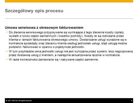 Umowa Serwisowa Z Okresowym Fakturowaniem Ppt Pobierz