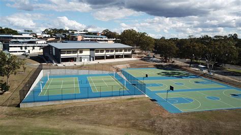 Gladstone State High School, New GLA Building & Tennis Courts - Paynters