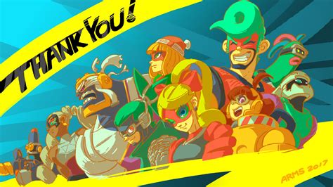 Arms Nintendo Minute Arms Art Contest Winners Revealed Perfectly