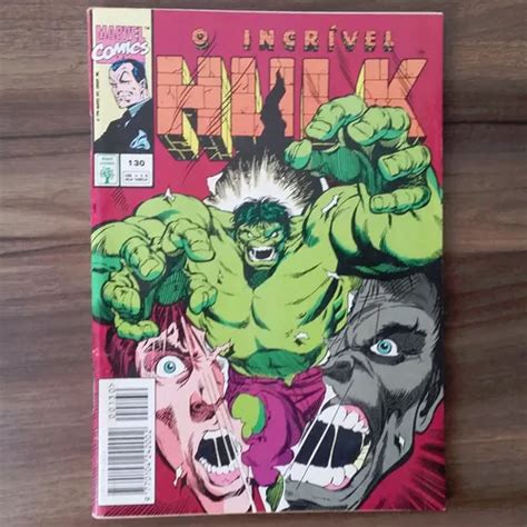 O Incrível Hulk Número 130 Editora Abril 1994 MercadoLivre