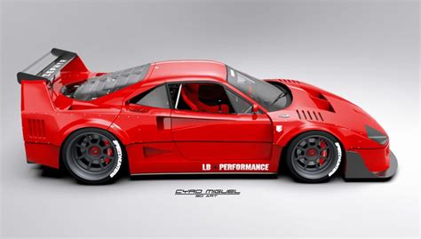 We Could See A Liberty Walk Widebody Ferrari F40