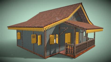 Rumah Kebaya - Buy Royalty Free 3D model by Asyraaf Ahmadi (@asyraaf ...