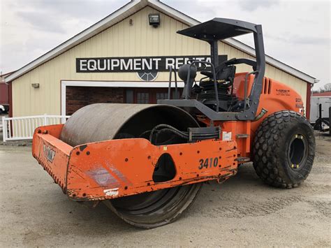 Hamm 3410 Vibratory Smooth Drum Roller Longs Rental