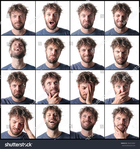 Multiple Expressions Stock Photo 294253904 Shutterstock