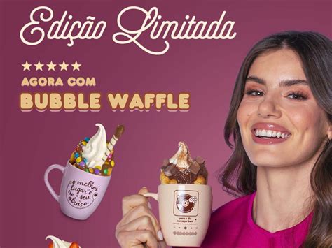 Bubble Waffle Na Chiquinho Sorvetes