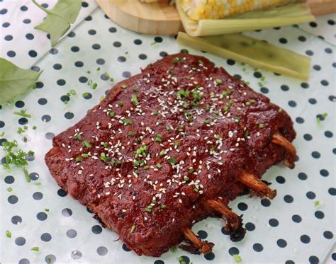 Korean Bbq Ribs Vegan Recipe