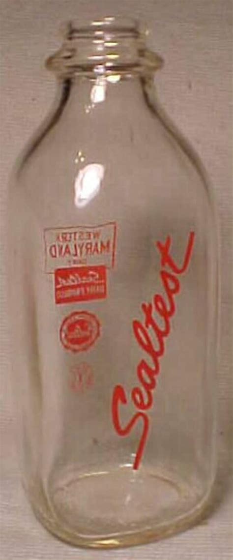 1953 Western Maryland Dairy Sealtest Quart By Bottlessoldcheap